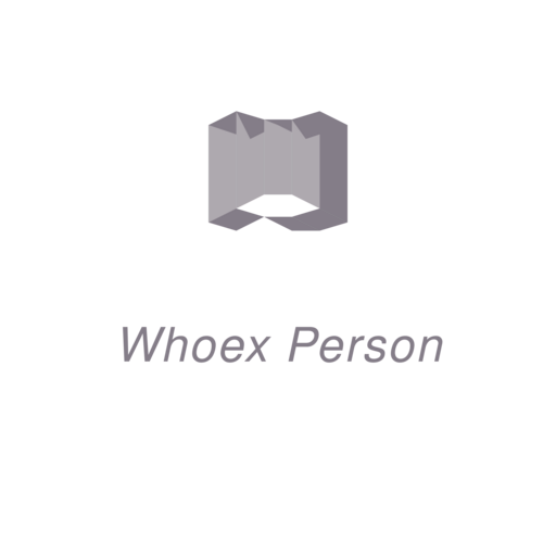 Whoex Person Logo